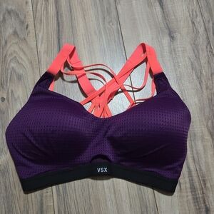 VSX Victoria Secret Purple and Pink Sports Bra